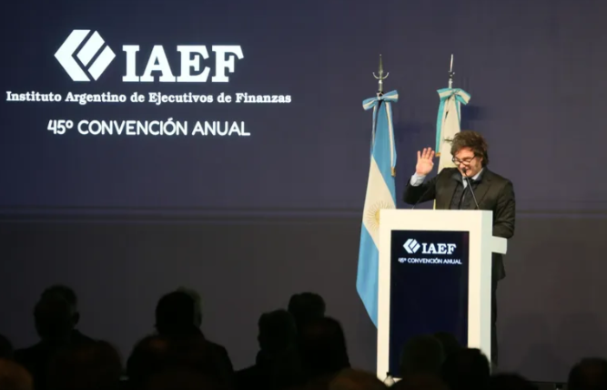 Javier Milei confirmó que el Gobierno busca que puedan usarse los dólares del colchón