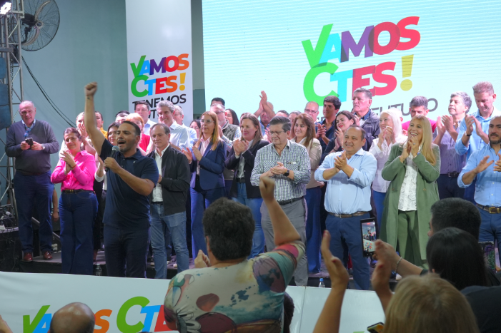 JUAN PABLO VALDÉS ENCABEZÓ ACTOS DE VAMOS CORRIENTES EN ITATÍ Y SAN COSME