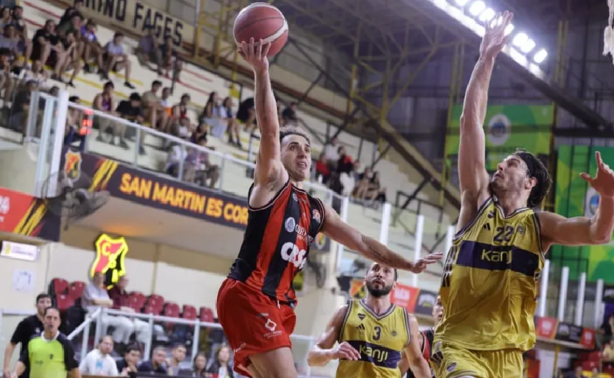 SAN MARTÍN GANÓ EN CORRIENTES Y DEJÓ A BOCA CON SALDO NEGATIVO