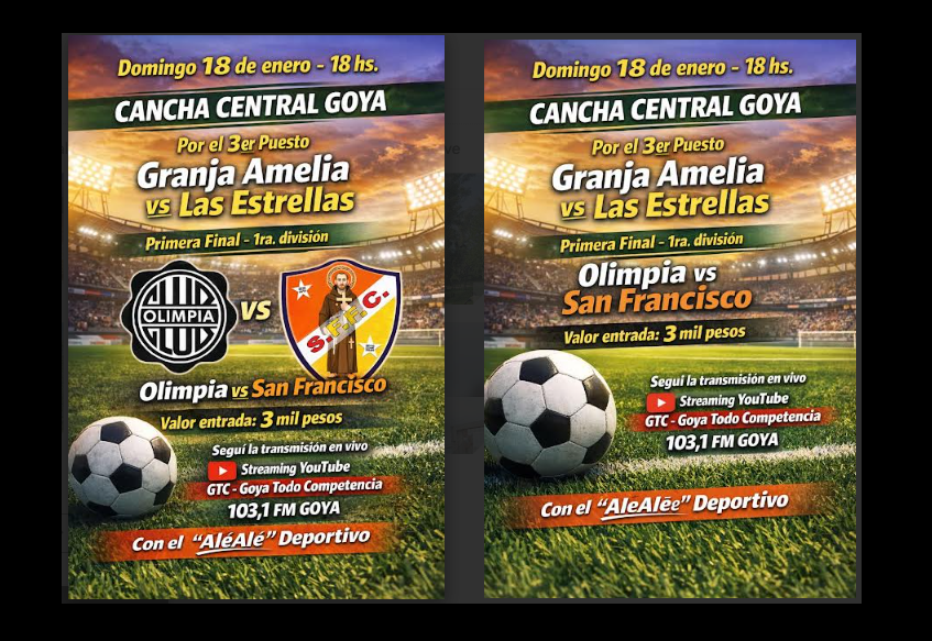 EL FÚTBOL RURAL EN BUSCA DEL CAMPEÓN DE LA TEMPORADA 2025