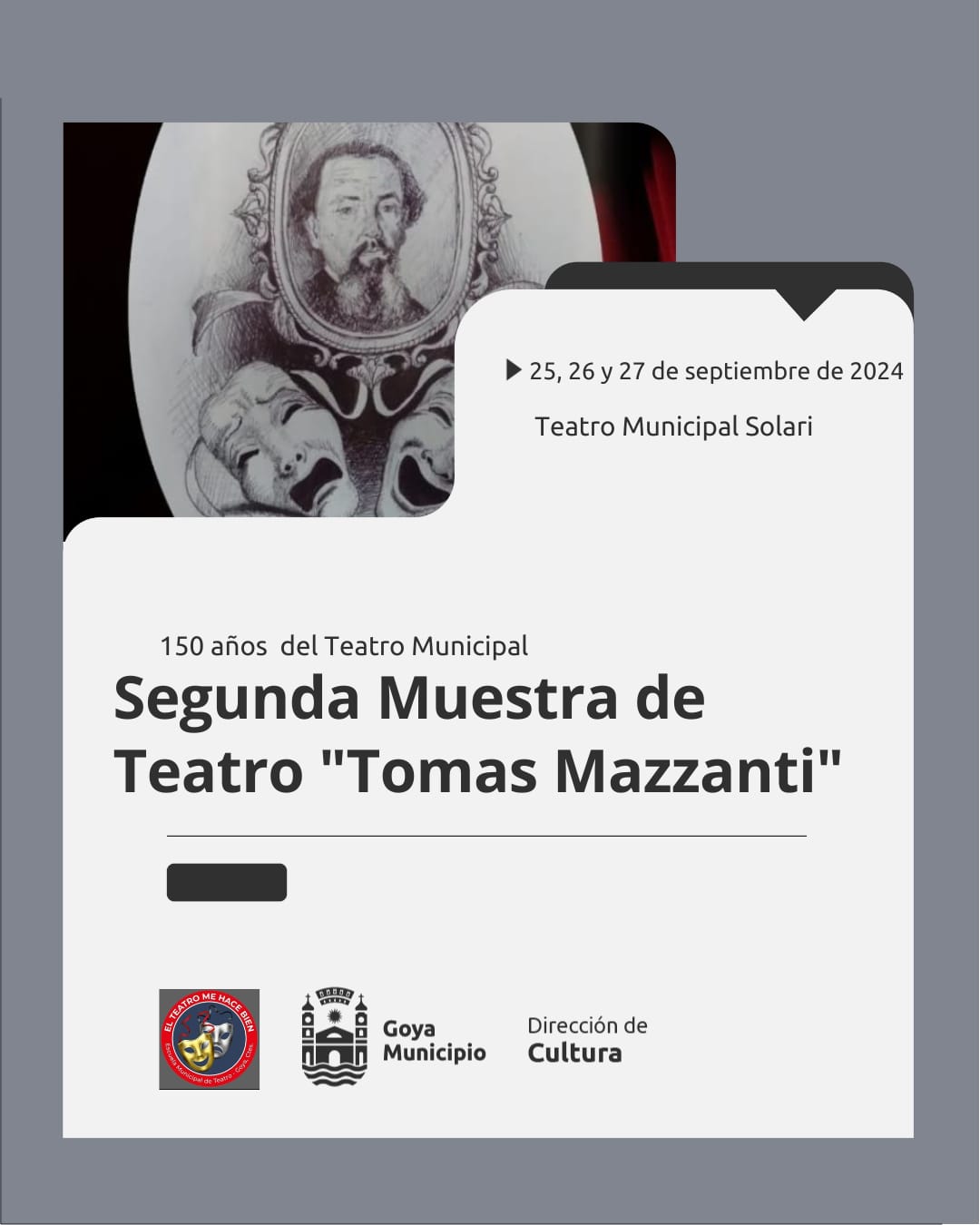 GOYA SE PREPARA PARA LA SEGUNDA MUESTRA TEATRAL “TOMÁS MAZZANTI”