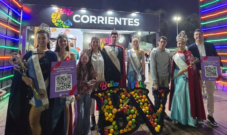 Bella Vista promociona sus atractivos y productos turísticos en la 48 Fiesta Nacional del Surubí de Goya