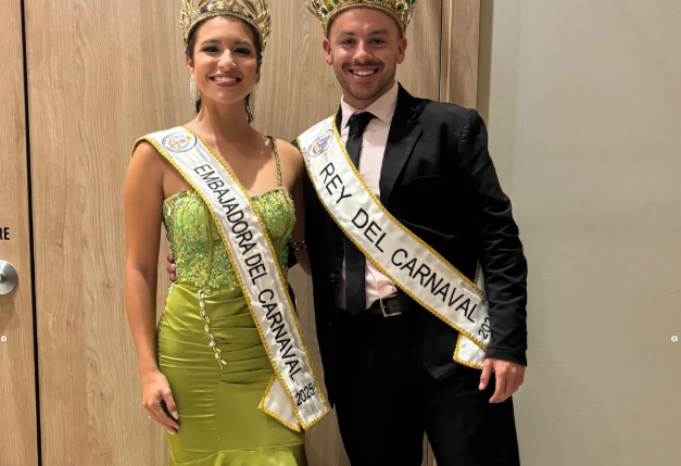 PREMIADOS EN CORRIENTES: Juanita Aguirre y Marcos Martínez son oficialmente embajadores del carnaval provincial