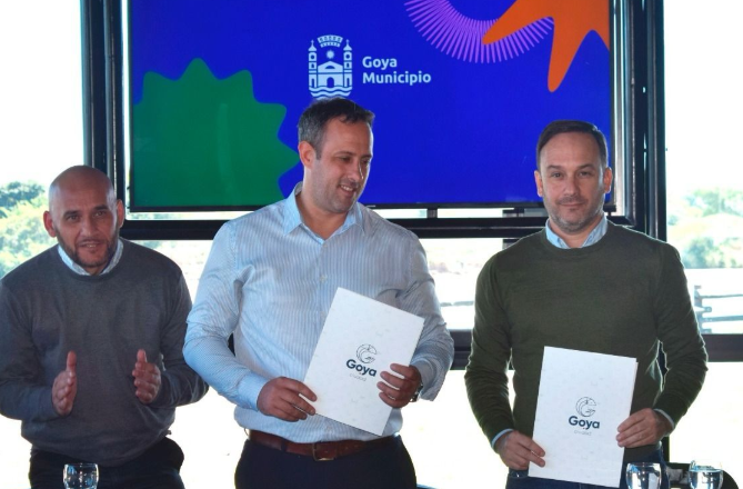 La Provincia firmó un convenio de cooperación con el municipio de Goya.