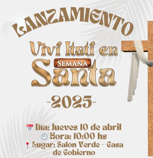 Este jueves presentarán una nueva edición de “Viví Itatí en Semana Santa”