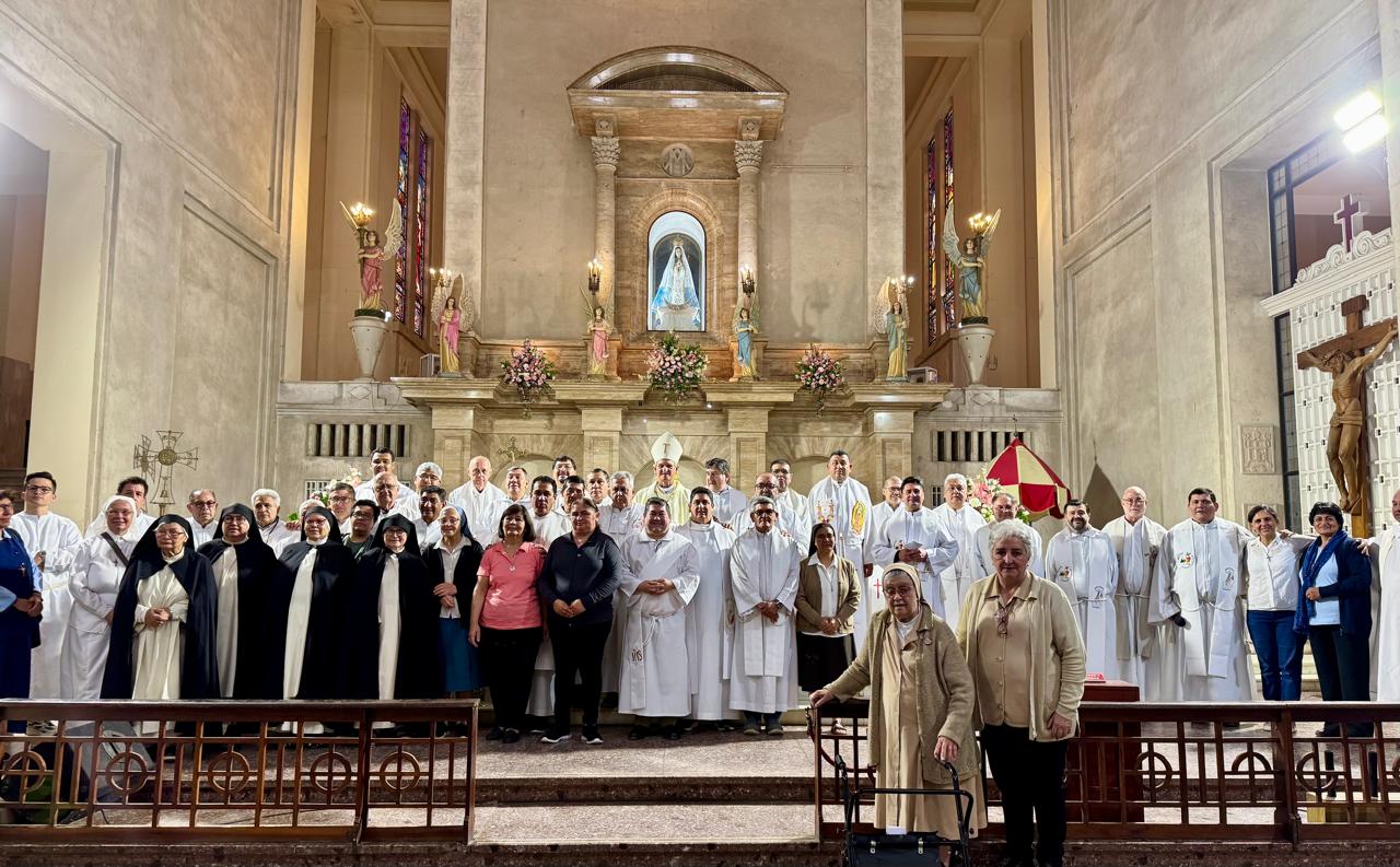 PEREGRINACIÓN Y ESPERANZA: LA VIDA CONSAGRADA DE GOYA CELEBRÓ SU JUBILEO EN ITATÍ