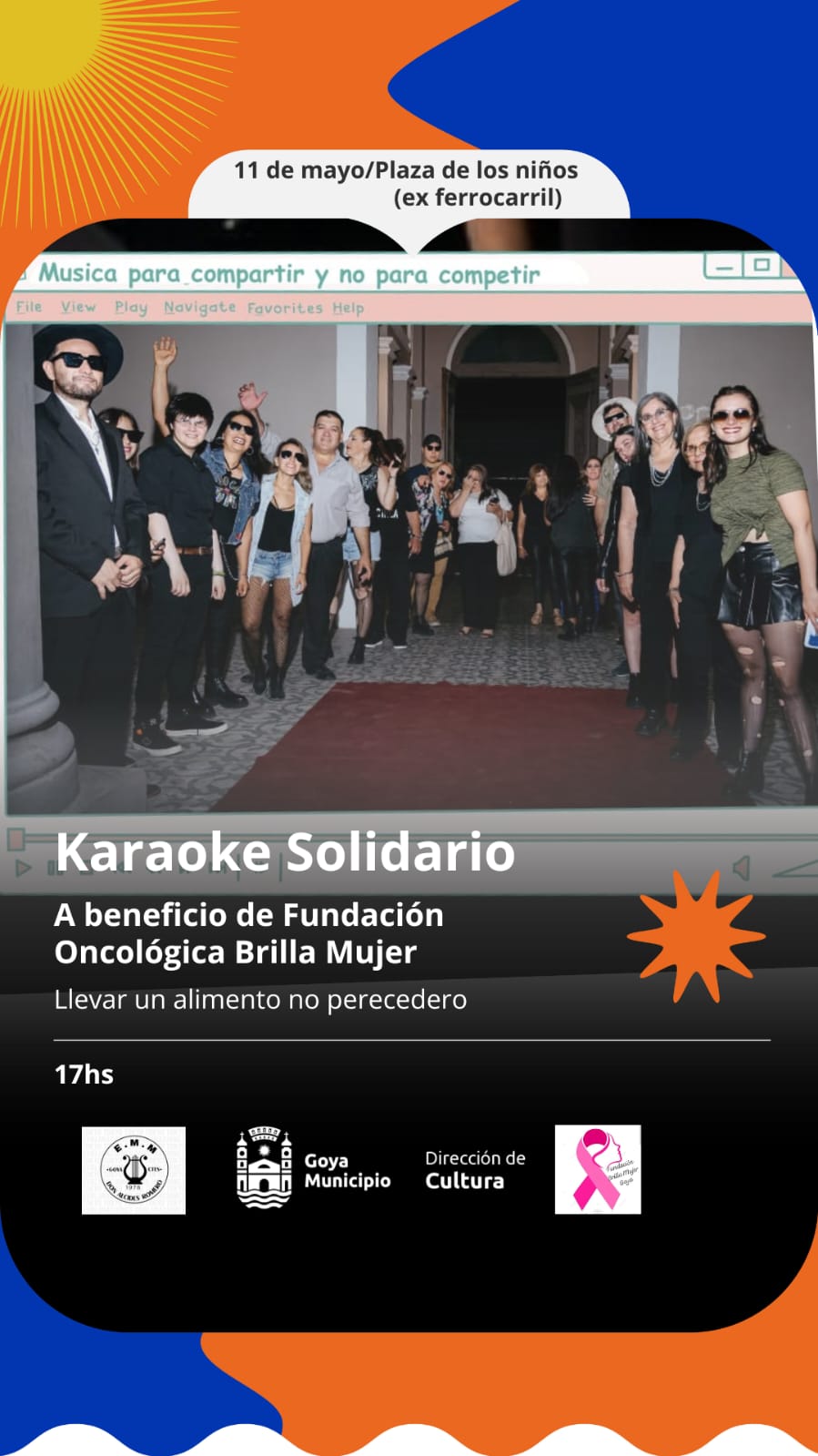 ¡UNITE AL KARAOKE SOLIDARIO!