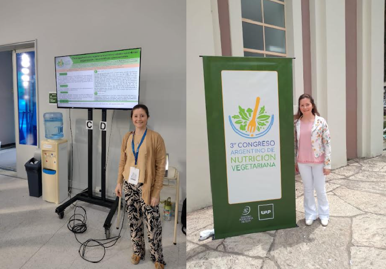 DESTACADA PARTICIPACIÓN DE DOCENTE DE LA SEDE GOYA EN EL 3º CONGRESO ARGENTINO DE NUTRICIÓN VEGETARIANA