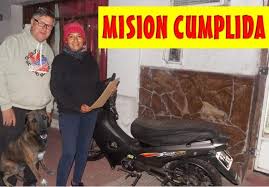 En Esquina, dio la moto por su perro “NO IMPORTA LO QUE DIGA LA GENTE, ENCONTRARON EL PERRO Y YO ENTREGUÉ LA MOTO COMO RECOMPENSA”."