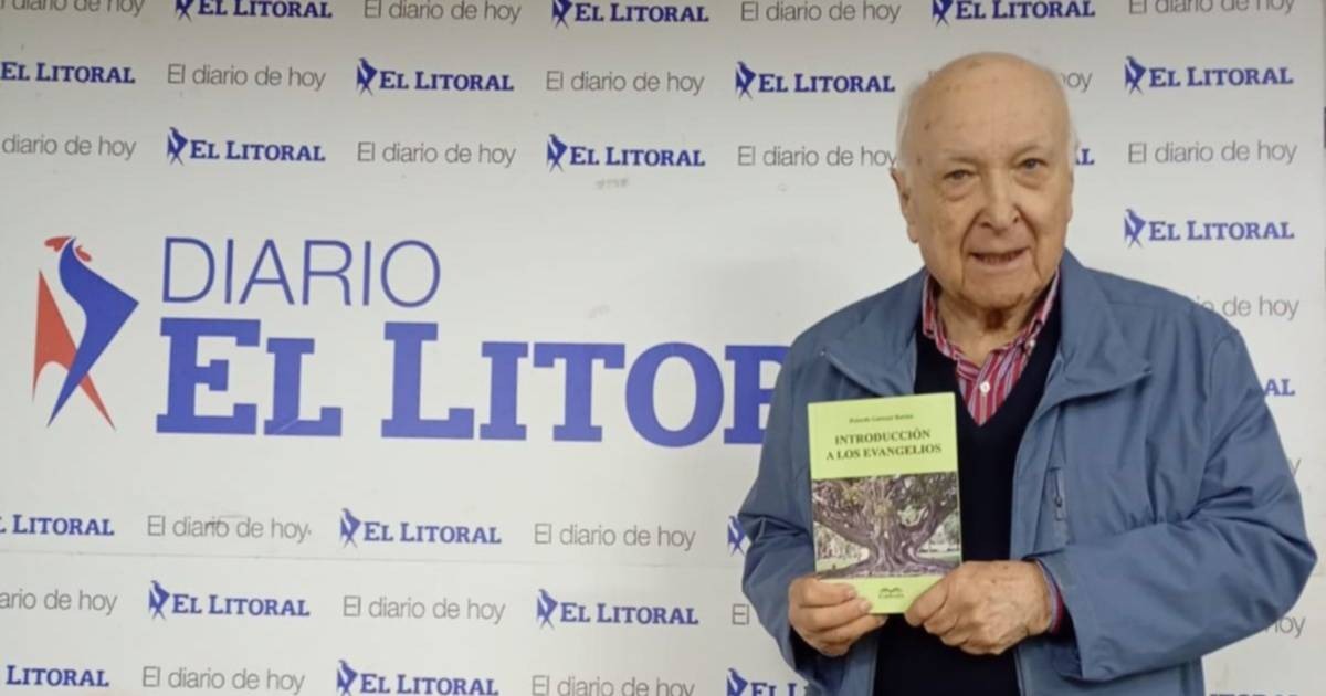 ROLANDO CAMOZZI BARRIOS LLEGA A GOYA CON “INTRODUCCIÓN A LOS EVANGELIOS”