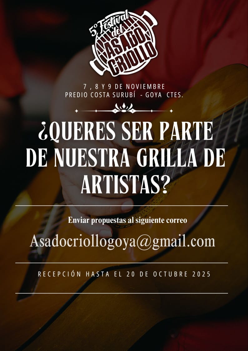 GASTRONOMÍA, MÚSICA Y AMIGOS EN LA 5ª EDICIÓN DEL FESTIVAL DEL ASADO CRIOLLO