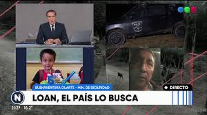 BUENAVENTURA DUARTE: "SE INSISTIRÁ EN LA BÚSQUEDA DE LOAN EN LOS MONTES CON MÁS PERROS"