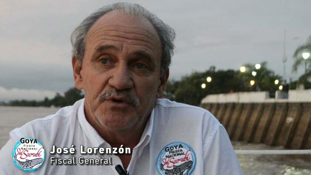 Fiscal General, José Lorenzón: A POCOS DÍAS DEL CONCURSO DE PESCA DE LA FIESTA NACIONAL DEL SURUBÍ, RELEVAN ALTURA DEL RÍO