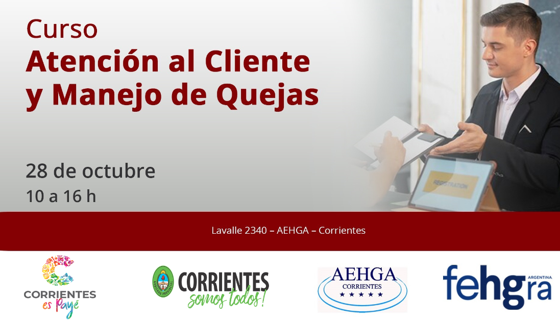 Se aproximan los cursos de atención al Cliente, manejo de quejas y el de servicio de pisos y mucamas inicial