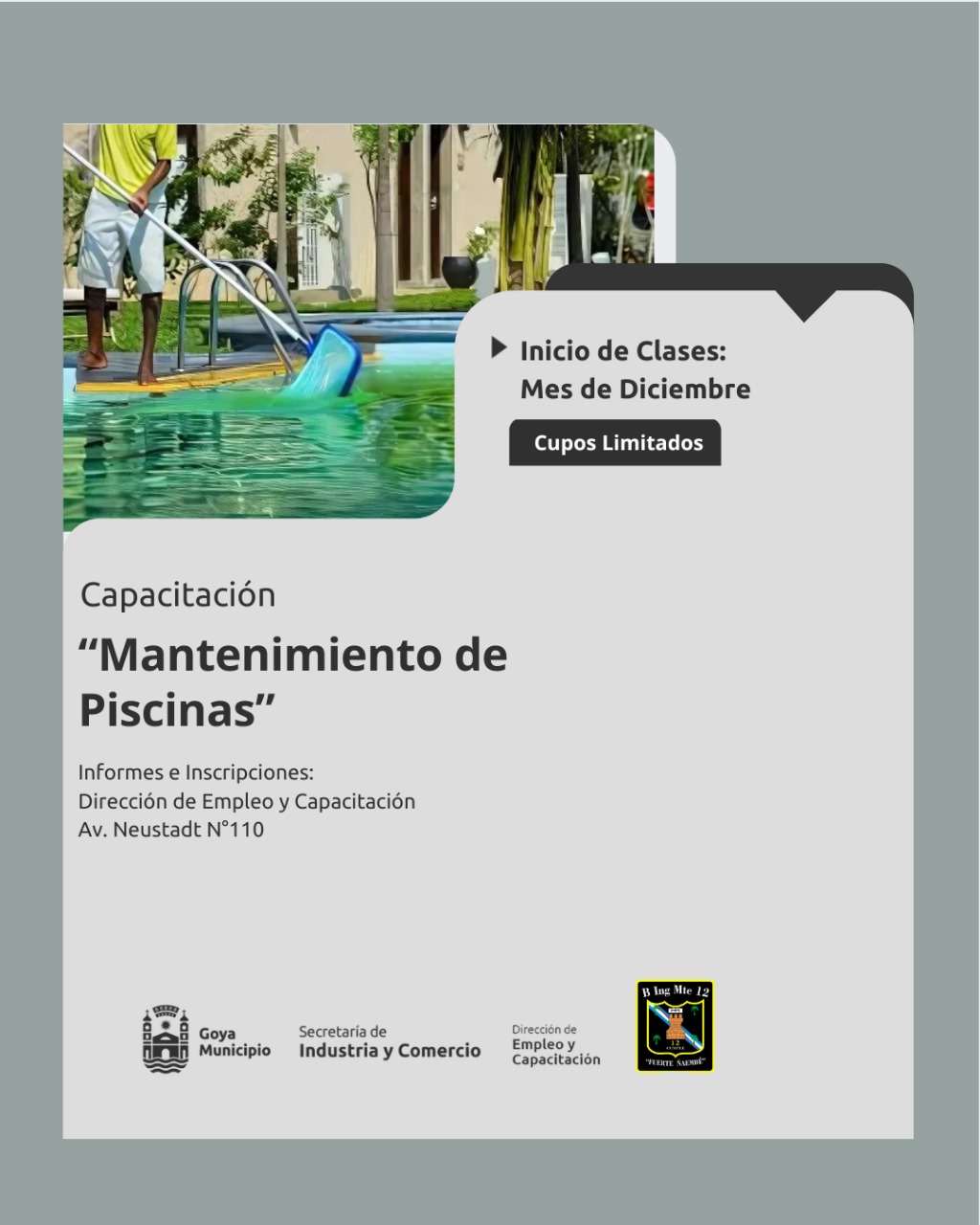 “MANTENIMIENTO DE PISCINAS”