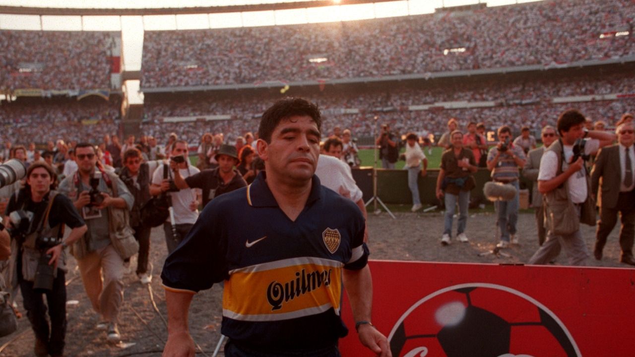 Se cumplieron 27 años del último partido oficial de Diego Armando Maradona