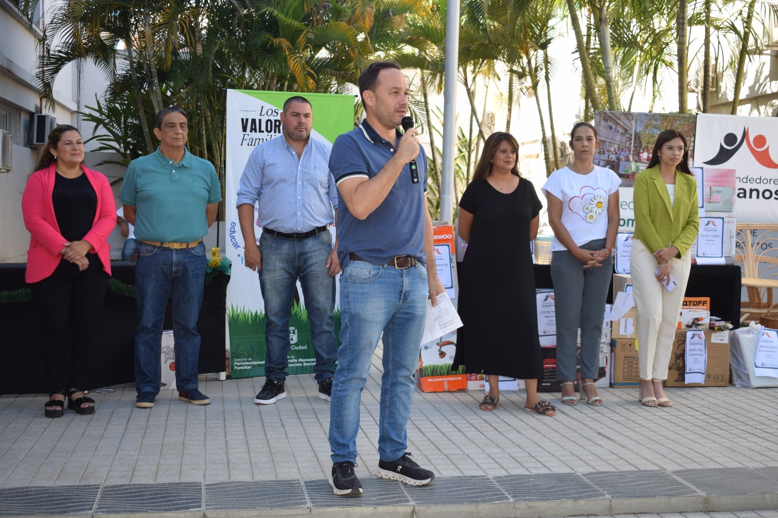 EL INTENDENTE EN SU BALANCE RESEÑÓ LAS OBRAS IMPORTANTES ENCARADAS