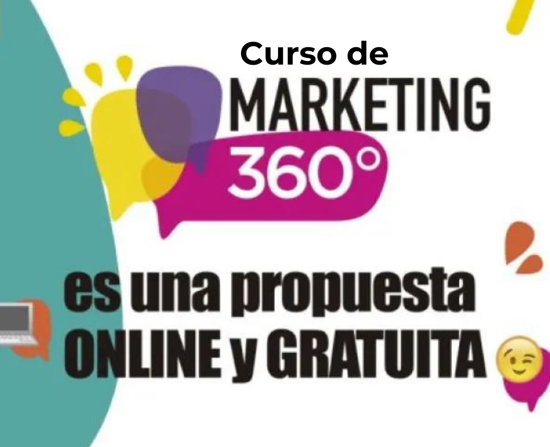 ABIERTA LA INSCRIPCIÓN AL CURSO ONLINE Y GRATUITO DE MARKETING 360°