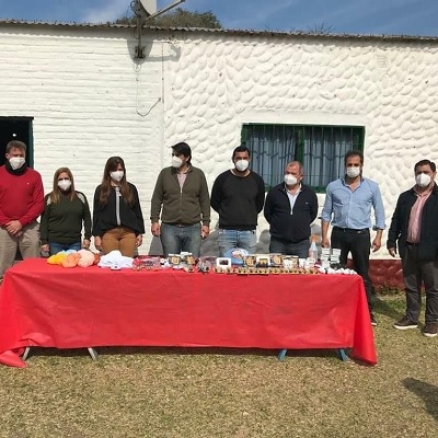 La Provincia entregó materiales para los cursos de oficios que dicta en el interior