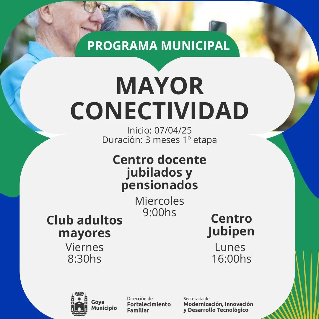 PROGRAMA MUNICIPAL “MAYOR CONECTIVIDAD”