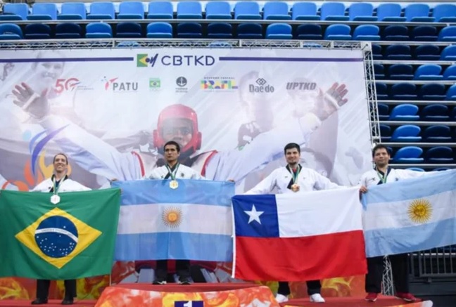 Un correntino fue medalla de oro en la Copa Presidentes de Río de Janeiro