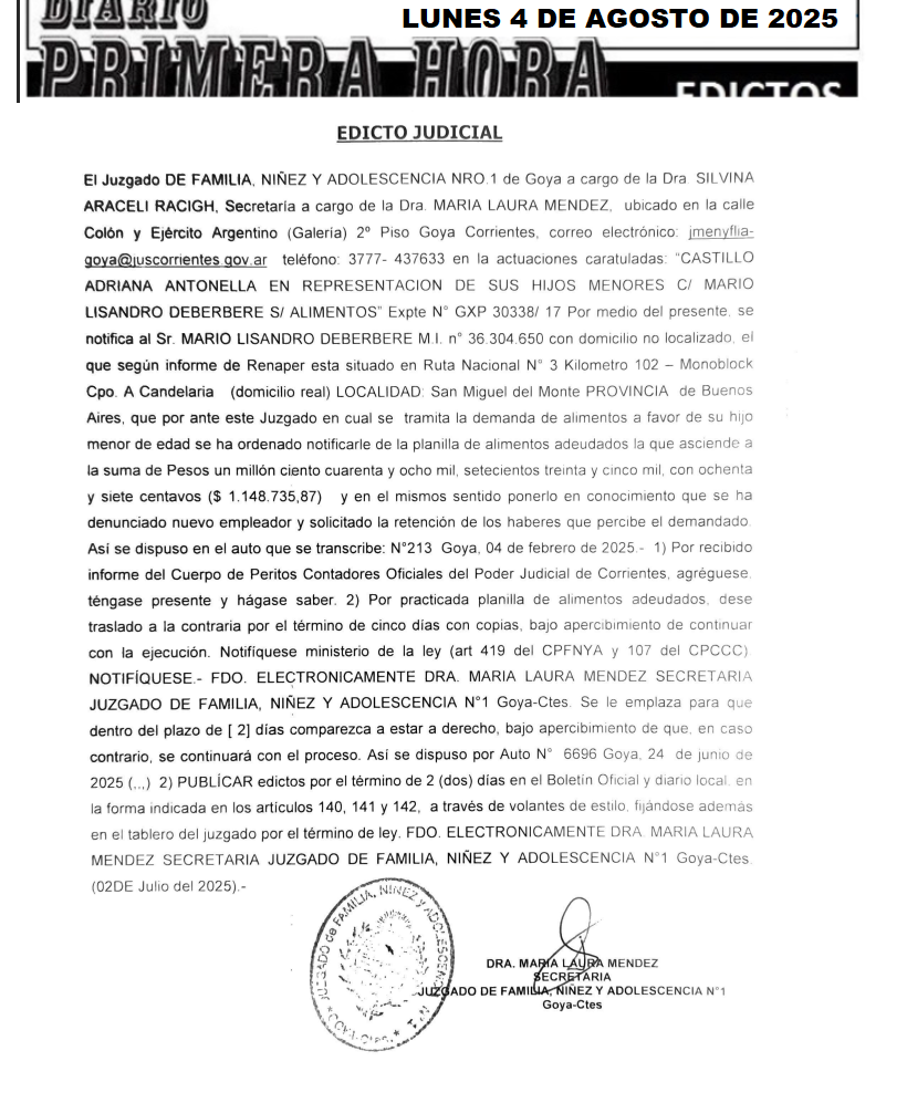 men dia 1