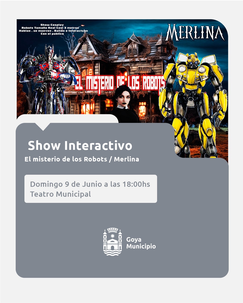 Merlina: El Misterio de los Robots: Un show dinámico, entretenido y educativo