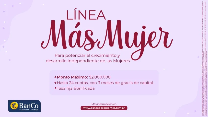 Mes de la Mujer: el BanCo lanza una línea de crédito y una promoción especial