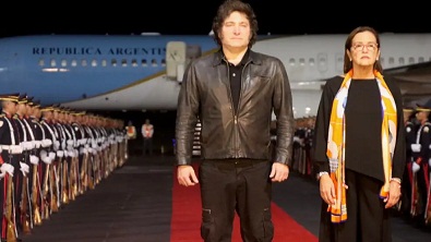 JAVIER MILEI ASISTE A LA ASUNCIÓN DE BUKELE EN EL SALVADOR Y SE CRUZARÁ CON EL REY DE ESPAÑA