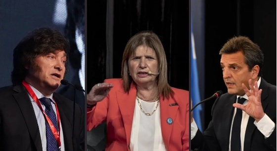 Nueva encuesta electoral: cómo están los números de Javier Milei, Patricia Bullrich y Sergio Massa