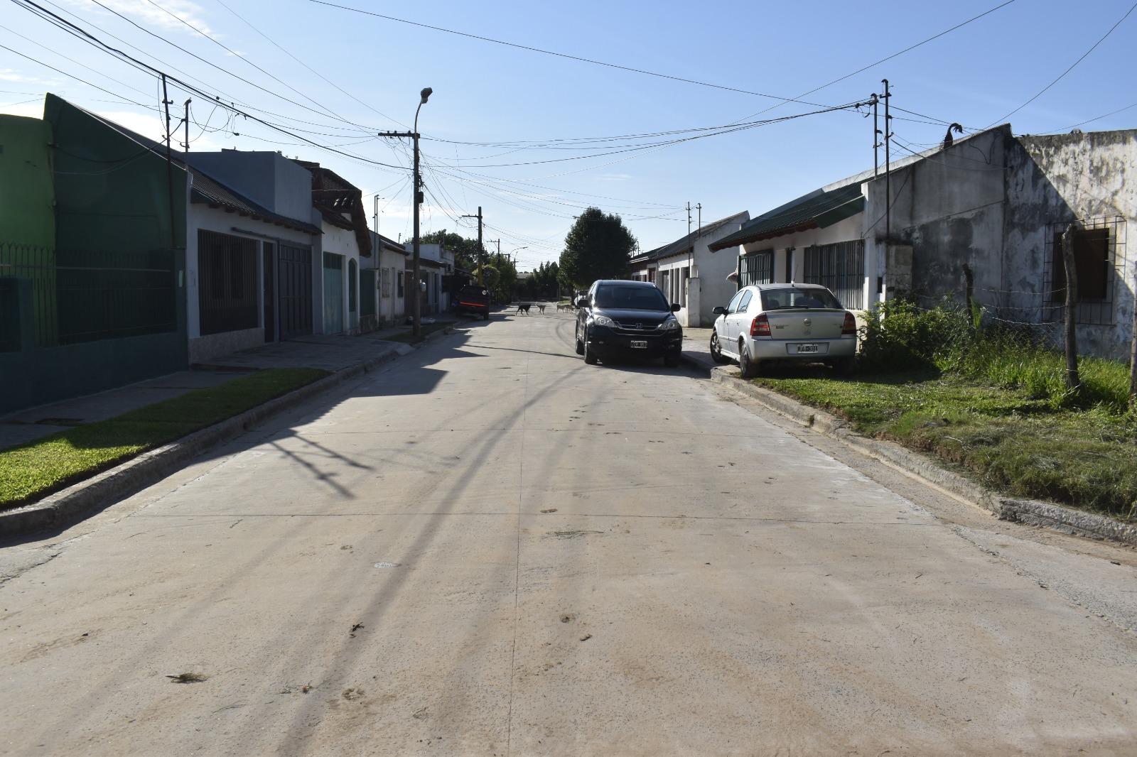 En el día Internacional de la Felicidad: INAUGURACIÓN DEL PAVIMENTO: UNA ALEGRÍA PARA LOS VECINOS DEL BARRIO PRIMERO DE MAYO
