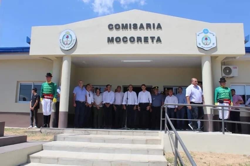 Mocoretá: Valdés habilitó una Comisaría y anunció futuras obras viales