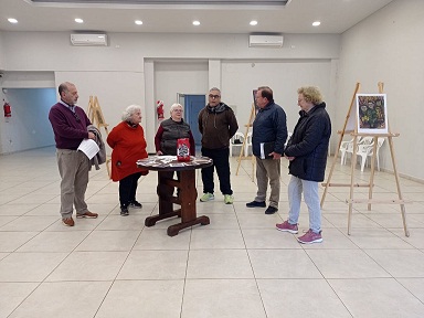 MEMORIA DESPIERTA EXPUSIERON EN GOYA, ARTE QUE NARRA LA REPRESIÓN EN LA INDUSTRIA DE LA YERBA MATE