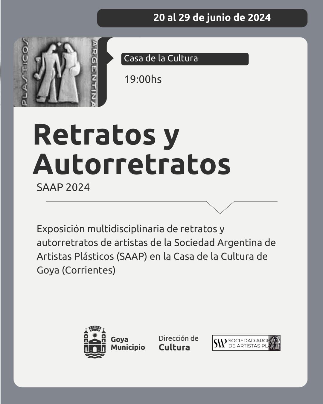 ABRIRAN MUESTRA DE ARTISTAS PLASTICOS NACIONALES EN GOYA