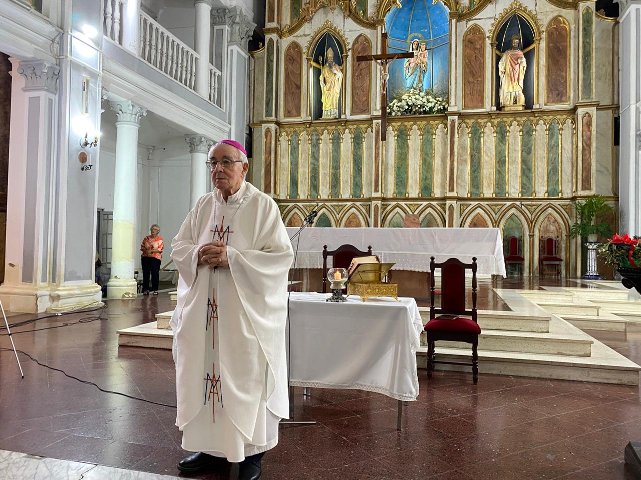 MONSEÑOR FAIFER: "SOMOS VALIOSOS A LOS OJOS DE DIOS Y ÉL VINO PARA QUEDARSE"