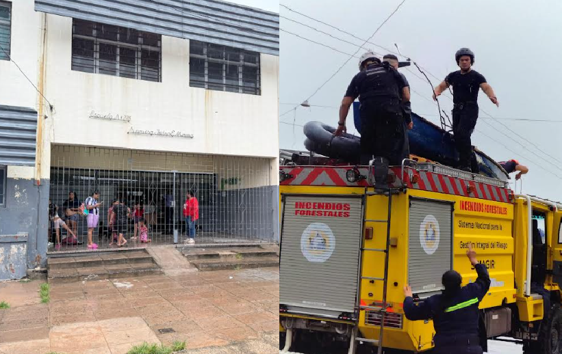RÉCORD DE LLUVIAS EN POCAS HORAS: MÁS DE 200 MM Y EVACUACIONES EN CORRIENTES CAPITAL