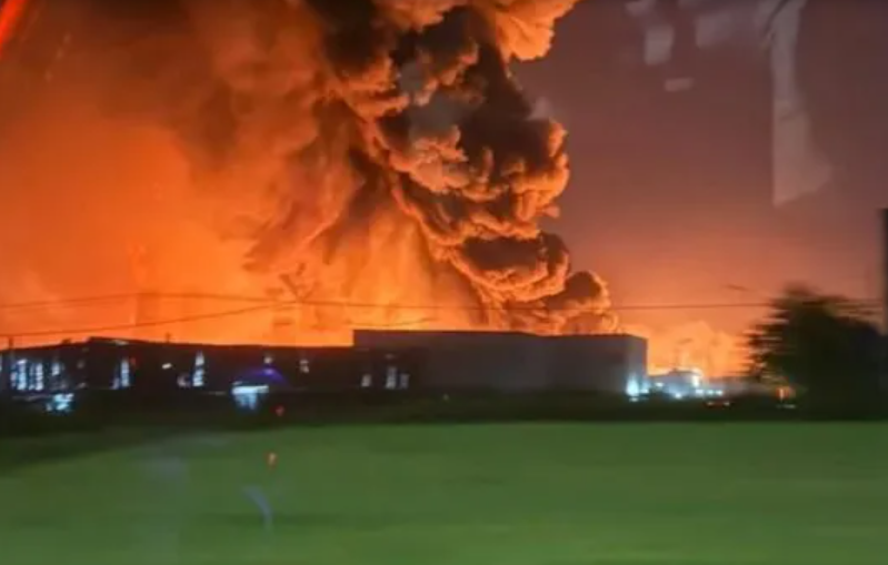 Comunicado de la Agencia Federal de Emergencias por la explosión en el Polo Industrial de Ezeiza