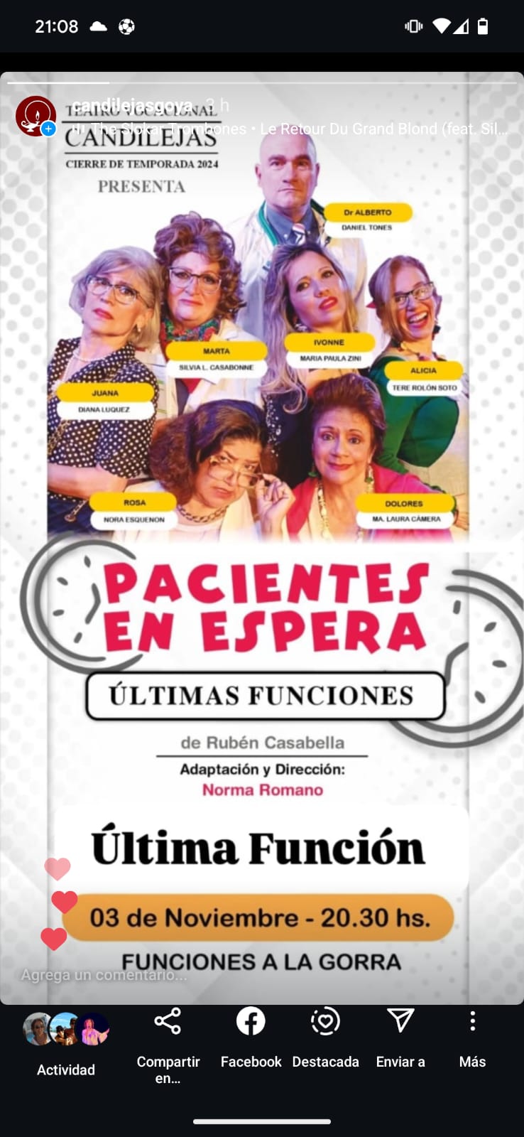 CANDILEJAS CIERRE DE TEMPORADA   