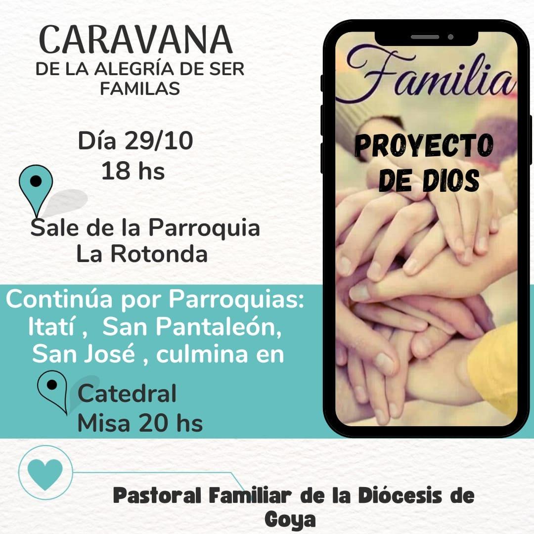 EL PADRE BORIS INVITA A CARAVANA DE LA ALEGRÍA DE LAS FAMILIAS
