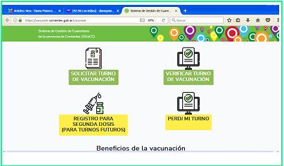 pagina de turno