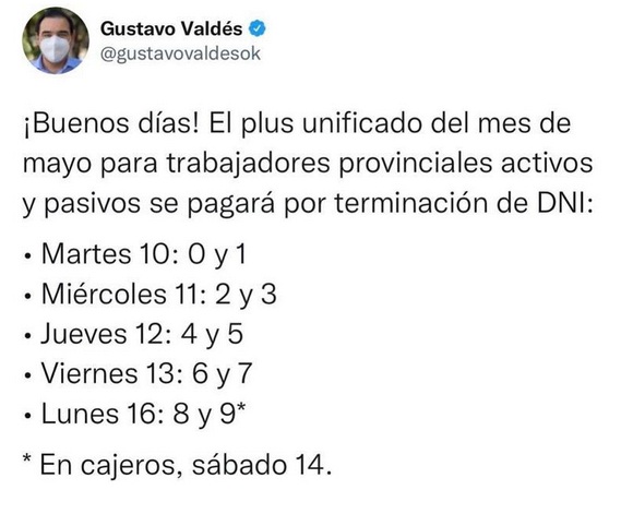 pago plus abril