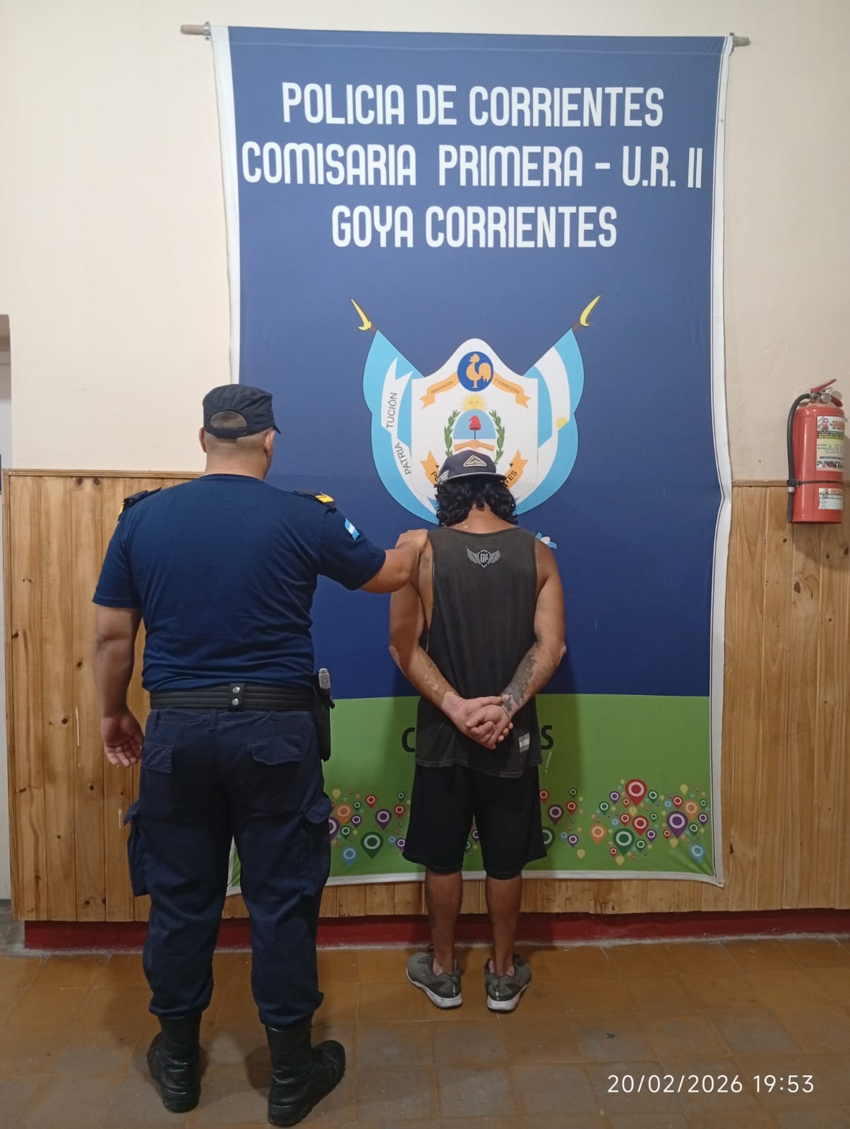 SUJETO FUE DEMORADO CON PEDIDO DE LOCALIZACIÓN VIGENTE