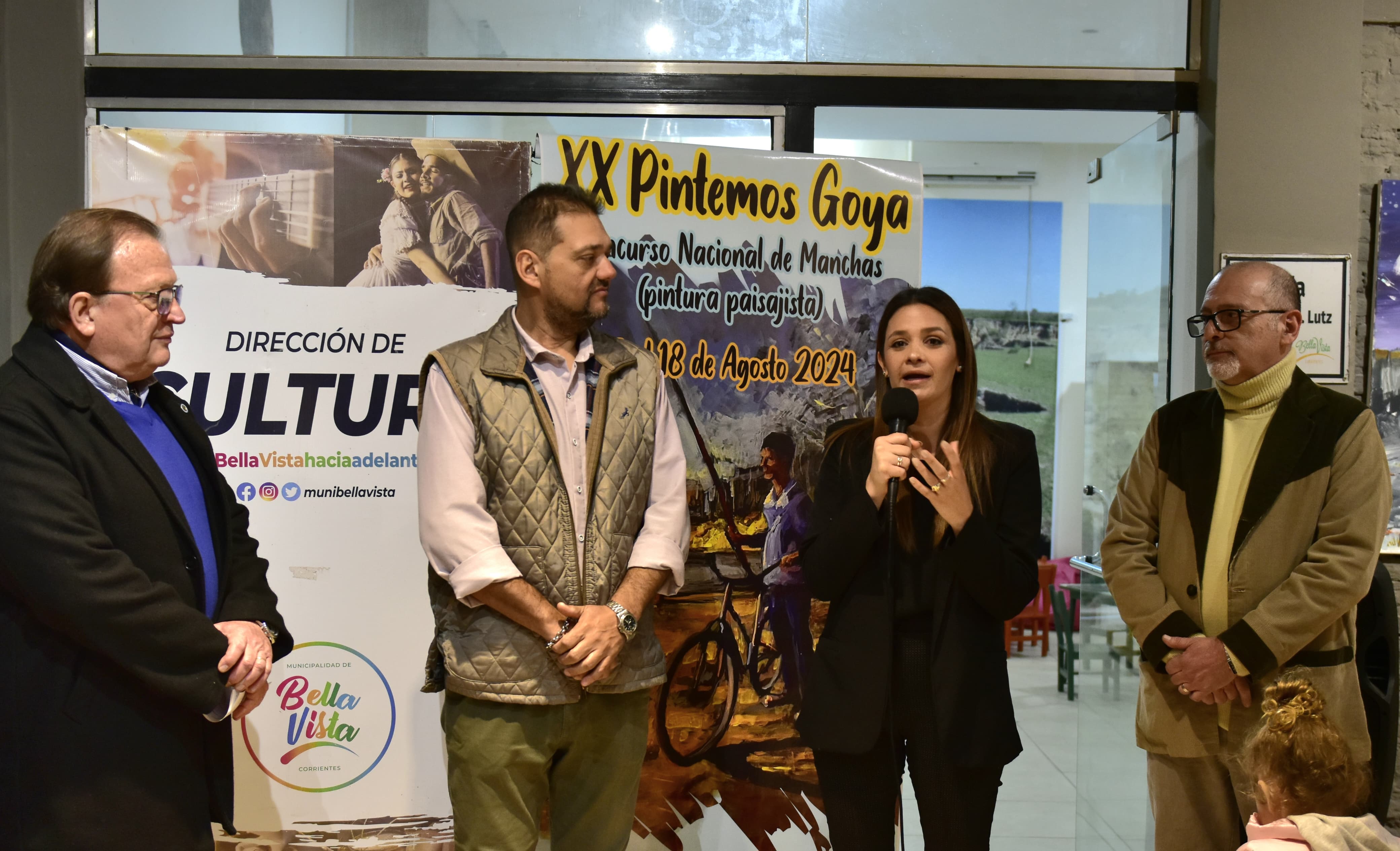 PINTEMOS GOYA CUADROS GANADORES SE EXPONEN EN BELLA VISTA