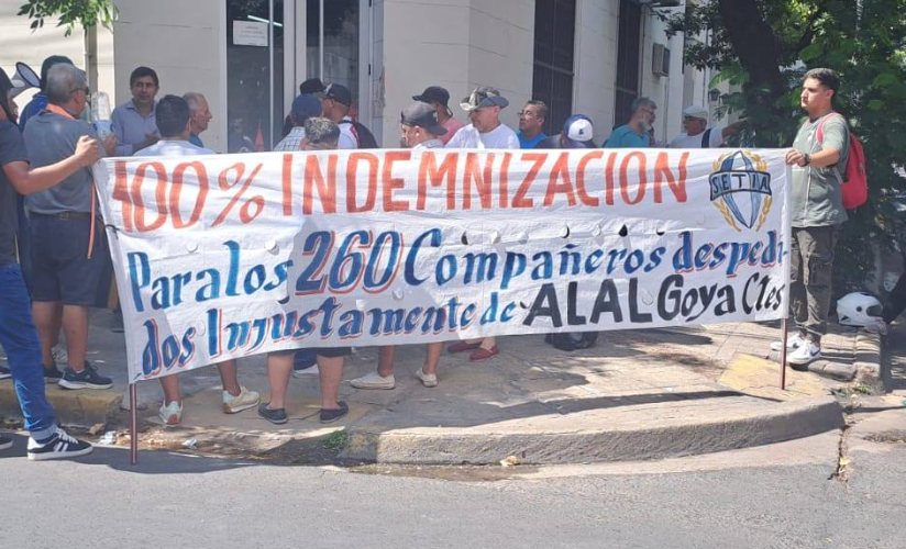 Conflicto de Textil Alal: la empresa confirmó concurso preventivo y sigue el reclamo de empleados despedidos