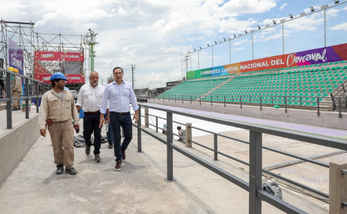 El gobernador Valdés inaugura las nuevas instalaciones del Corsódromo Provincial "Nolo Alías"