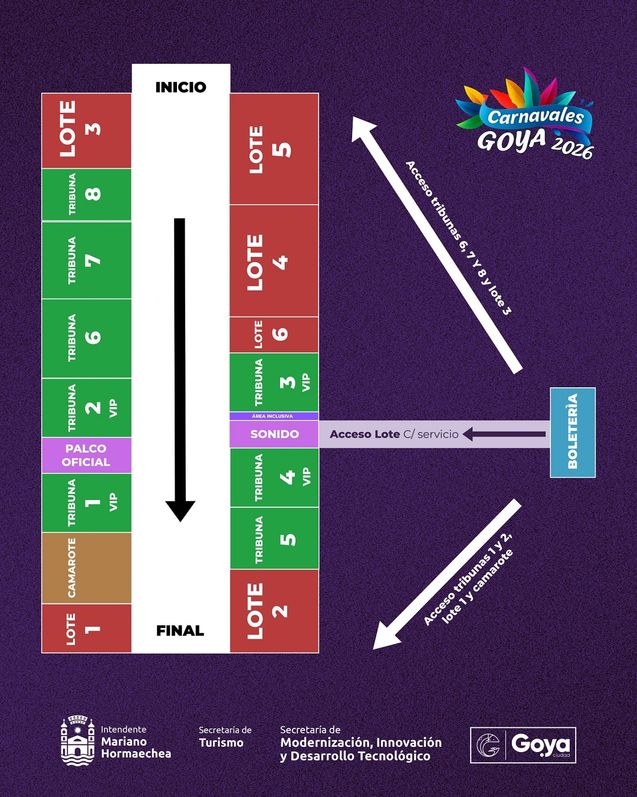 CON VENTA DE ENTRADAS SE PUSO EN MARCHA LOS CARNAVALES GOYANOS 2026