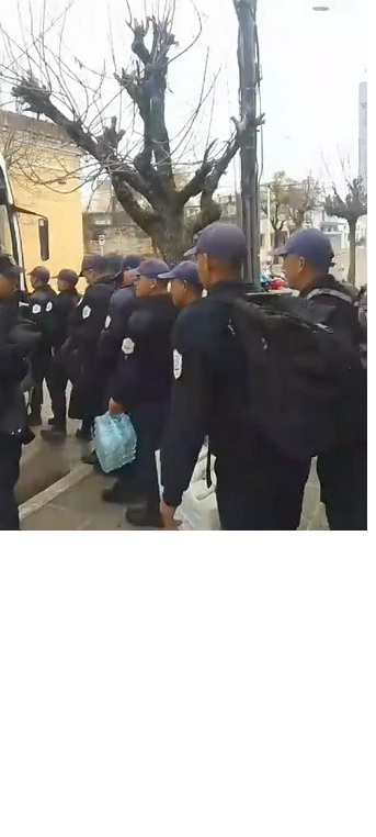 TRASLADAN  EFECTIVOS DE GOYA A 9 DE JULIO EN LA BÚSQUEDA DE LOAN.