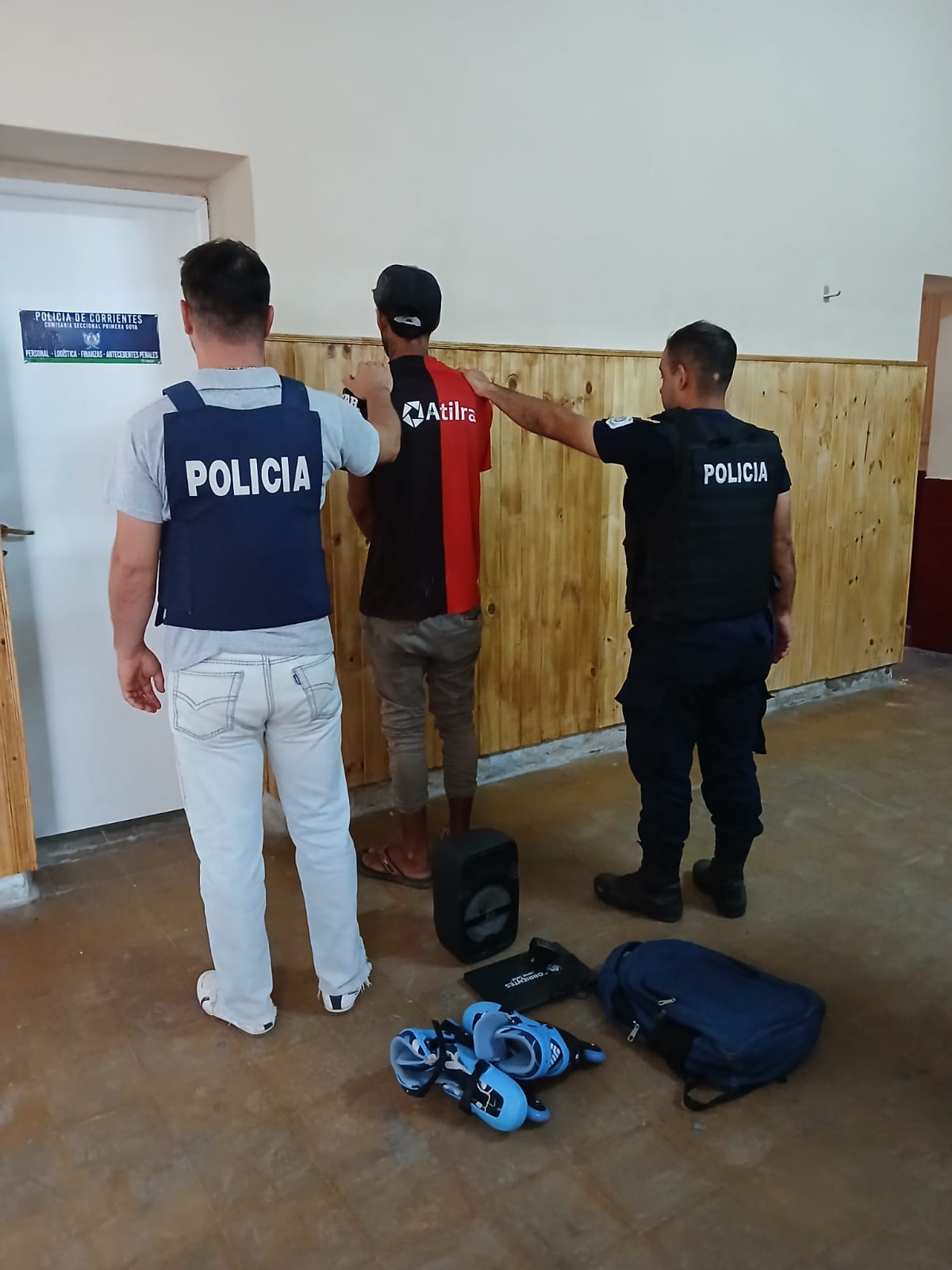 POLICÍA RECUPERÓ ELEMENTOS Y APREHENDIÓ A SOSPECHOSO