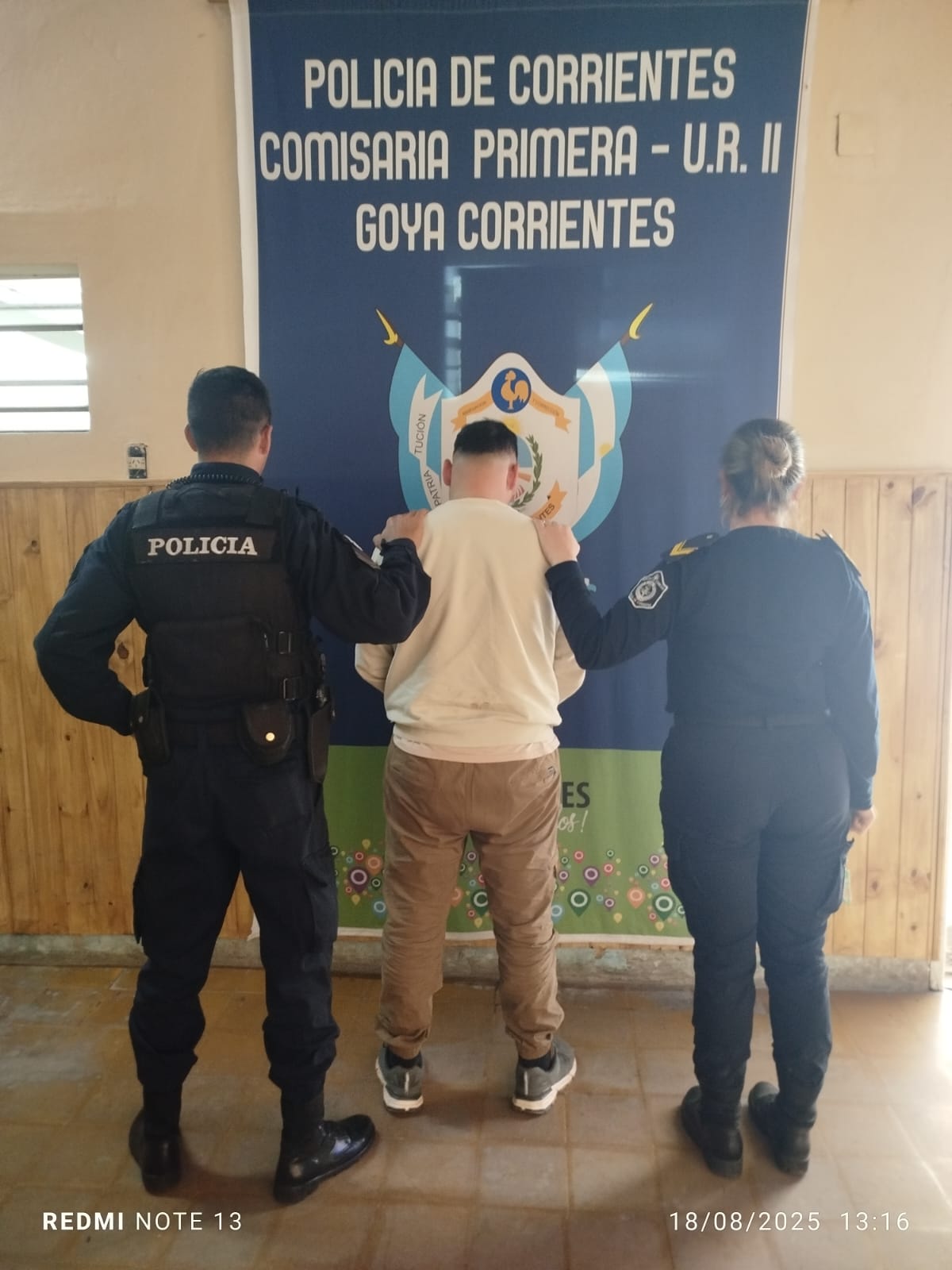 POLICÍA DETUVO A SOSPECHOSO DE ABUSO SEXUAL