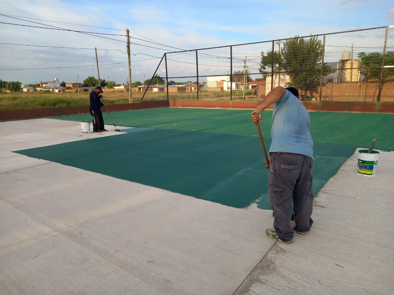 AVANZA A PASO FIRME LA SEGUNDA ETAPA DEL POLIDEPORTIVO DE LA ZONA NORESTE
